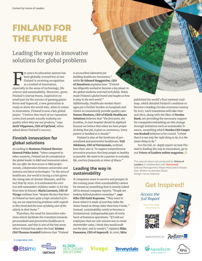 Special Report published in Newsweek magazine - Branding y posicionamiento de marca
