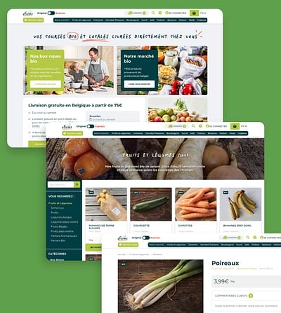 Efarmz - Création de site internet