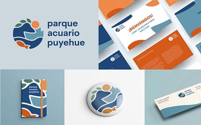 Identidad para Acuario Puyehue - Branding & Posizionamento