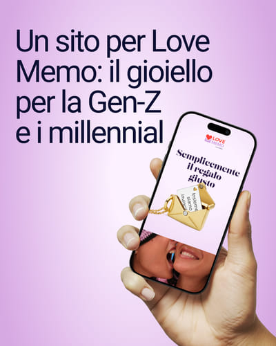 Love Memo from leBebé - Progettazione & sviluppo e-commerce - Online Advertising