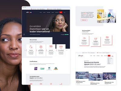 Refonte du site internet Ubiqus - Création de site internet
