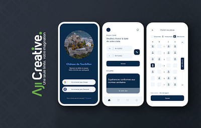 Château de Tourbillon | Application mobile - App móvil