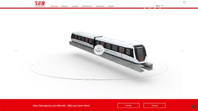 Corporate Website & Hosting für TSB - Website Creatie