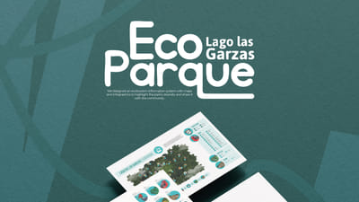 Ecoparque Lago las Garzas: Infographic & Illustration - Graphic Design