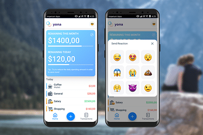 Yona - Money & Finance For Couples - Mobile App