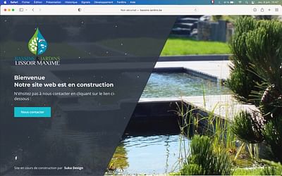 Site Web Maxime Lissoir - Référencement naturel