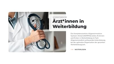 KOMPAS Weiterbildung Sachsen-Anhalt - Aplicación Web