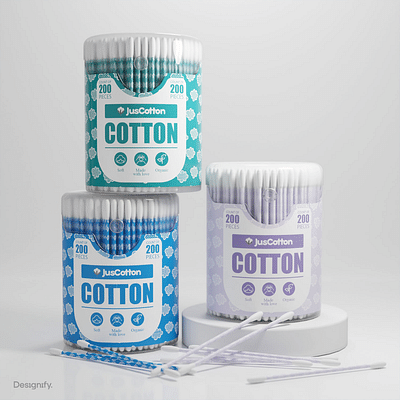 The Product Packaging for Just Cotton (brand) - Packaging