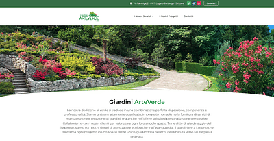 Giardini ArteVerde Sagl - Social & Sito Web - Pubblicità online
