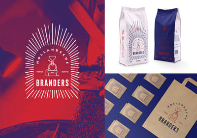 identity design voor Verdi Koffiegroep - Branding & Positioning