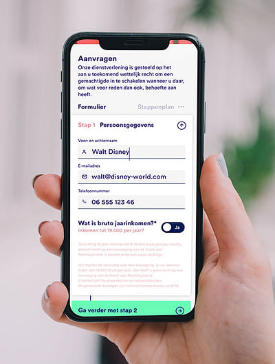 5000 aanvragen in 3 maanden - Ontwerp