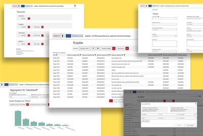 Ergebnis- und Wirkungsmonitoring Datenplattform - Web Application