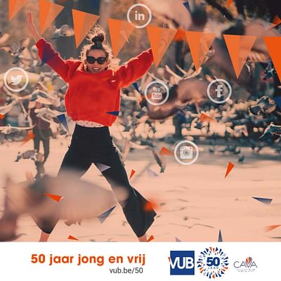 Vrije Universiteit Brussel viert 50 jaar bestaan - Branding & Positionering