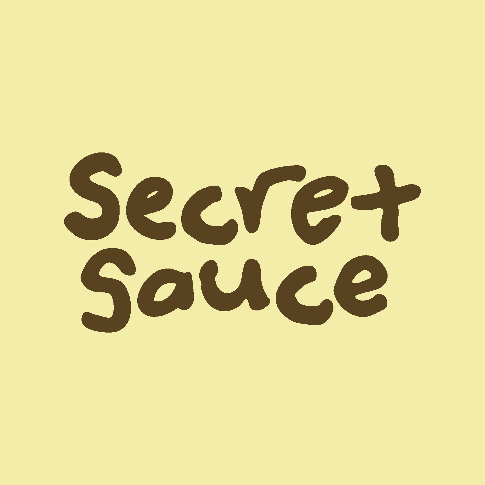 Secret Sauce