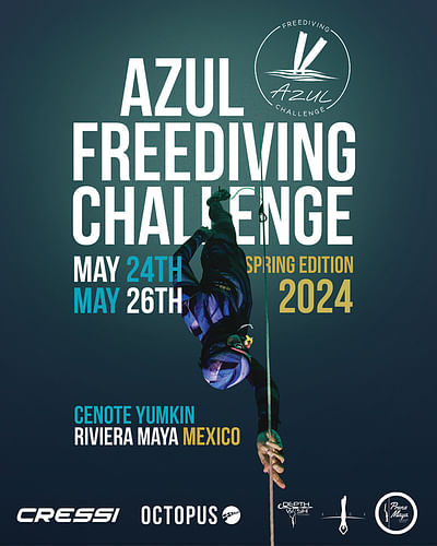 Campaign: Azul Freediving Challenge - Grafikdesign