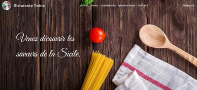RISTORANTE TWINS - Création de site internet