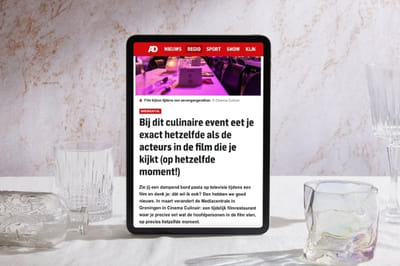 Use Case: Cinema Culinair - Public Relations (PR)