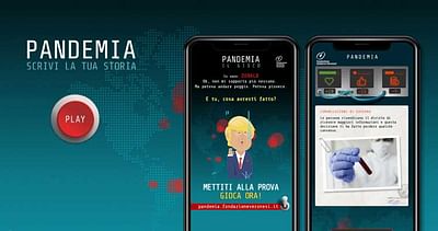 Pandemia. Scrivi la tua storia - Game web app - Application web