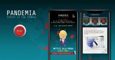 Pandemia. Scrivi la tua storia - Game web app - Applicazione web