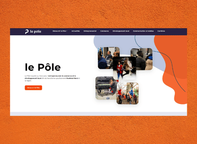 Création site web Le Pôle - Création de site internet
