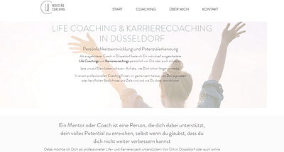 Website für Life Coach - Website Creatie