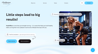 Digital Health Website for MyHealthWave - Digitale Strategie