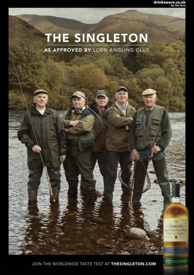 Angling club - Advertising