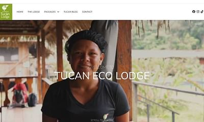 Diseño web Tucán Lodge - Création de site internet