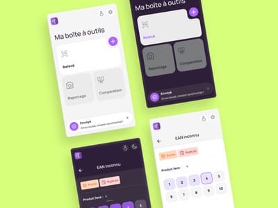 Refonte complète de l'application de Vigie Terrain - Ergonomie (UX/UI)