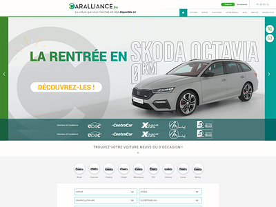 Caralliance : Optimisation de stratégie digitale - E-commerce