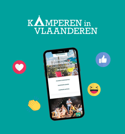 Social media beheer, Kamperen in Vlaanderen - Réseaux sociaux