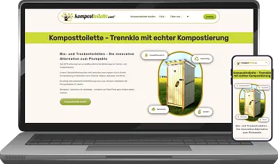 Komposttoilette.com - Webseitengestaltung