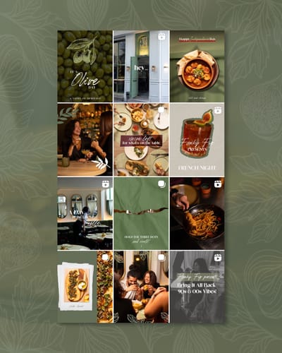 Olea & Fig Social Media - Online Advertising