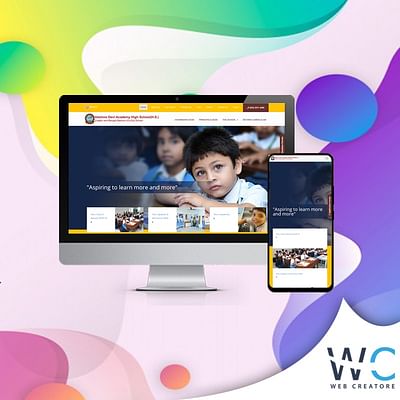 Wordpress designing for a School - Website Creatie