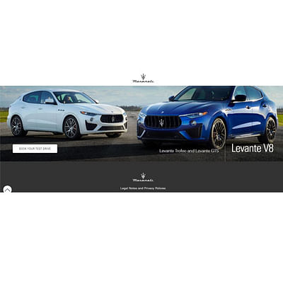 Maserati Oman Digital Campaign - Reclame