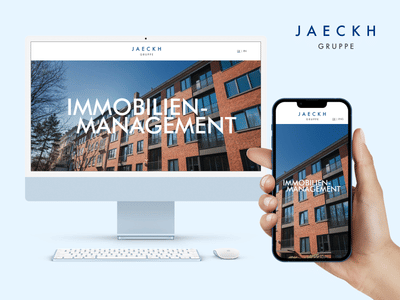 Jaeckh Gruppe - Webseitengestaltung