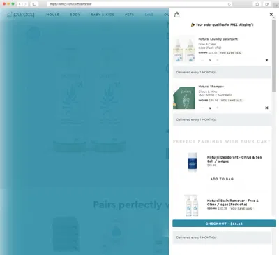 Puracy - E-commerce