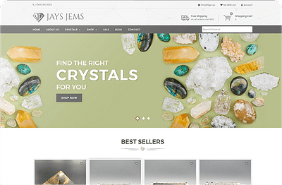 Jays Jems - E-commerce