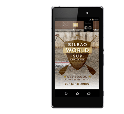 BILBAO WORLD SUP CHALLENGE - Application mobile