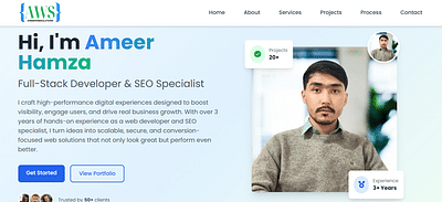 Portfolio Website - Webseitengestaltung
