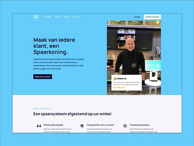 Spaarkoning - Mobile app & web applicatie - Mobile App