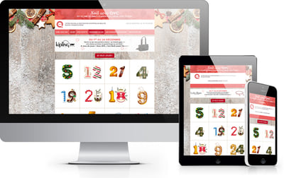 Création sites Internet dédiés jeux-concours QVC - Email Marketing