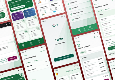 Hungarian post app redesign - Ergonomy (UX/UI)