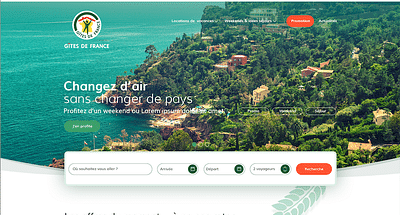 Refonte Ecommerce Gîtes de France - SEO