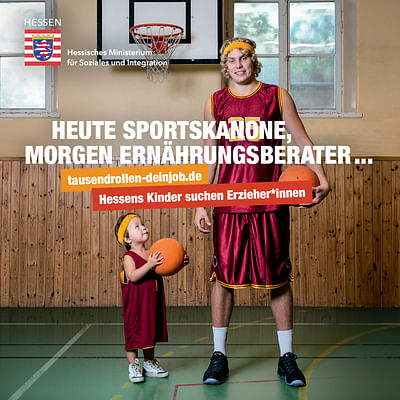 Nachwuchskampagne für den Erzieherberuf - Social Media