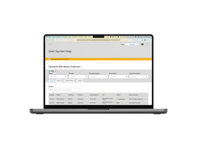 Produktdesign für eine Banken-Webanwendung - Ergonomie (UX/UI)