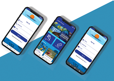 Mobile application for Travel and Leisure - Grafikdesign