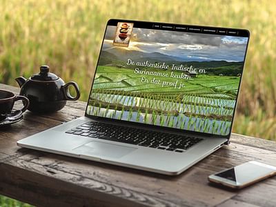 Warung Catering Services Branding - Website Creatie
