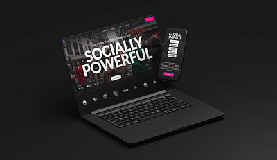 Socially Powerful - Création de site internet