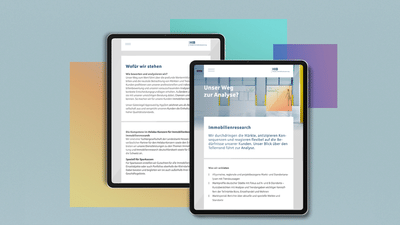 Webauftritt Helaba Immobilienbewertung mbH - Webseitengestaltung